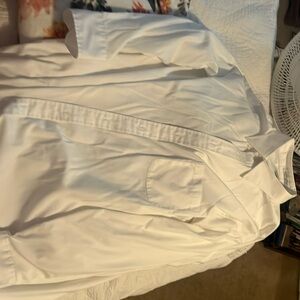 White van heusen dress shirt